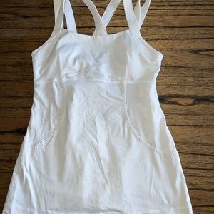 White lulu tank